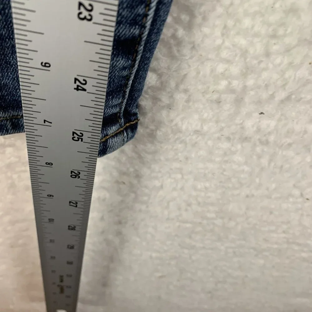 Madewell‎ The Perfect Vintage Jeans Women's 27 Blue Denim Stretch High-Rise 8630